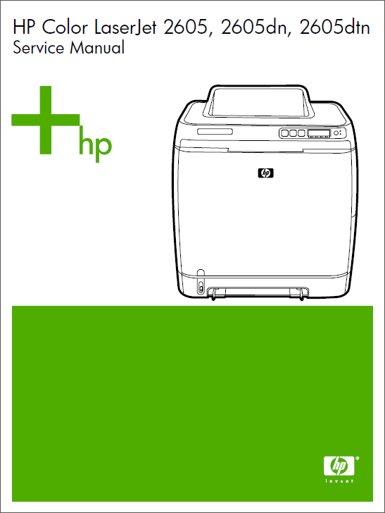 HP Color LaserJet 2605 Service Manual-1